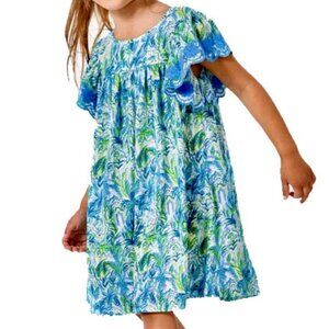 NWOT Lilly Pulitzer Girl's Stassie Dress Out To Play 12-14
